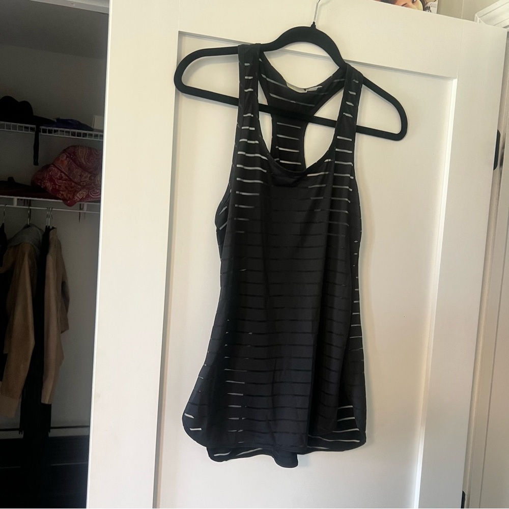 Women’s Black Strappy Active Tank TopLIKE NEW ZELLA